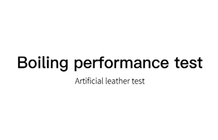 Boiling performance test